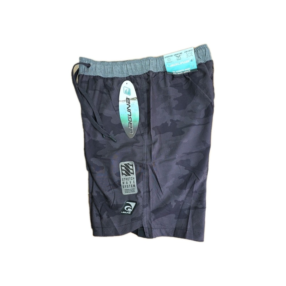LAGUNA MEN'S SWIM THE ULTIMATE SHORT SIZE SMALL MID-THIGH LENGTH UPF‎ 50 NWT